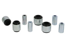 Load image into Gallery viewer, Whiteline 15-18 BMW M3 Rear Control Arm Upper Rear Bushing Kit - Side View