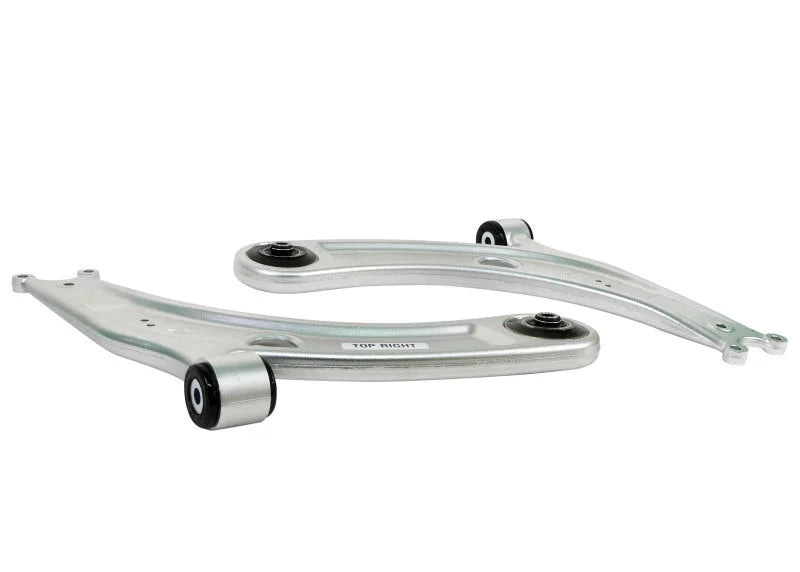 Whiteline 16-18 Volkswagen Golf R (MK7) Front Lower Control Arms - Main Product View