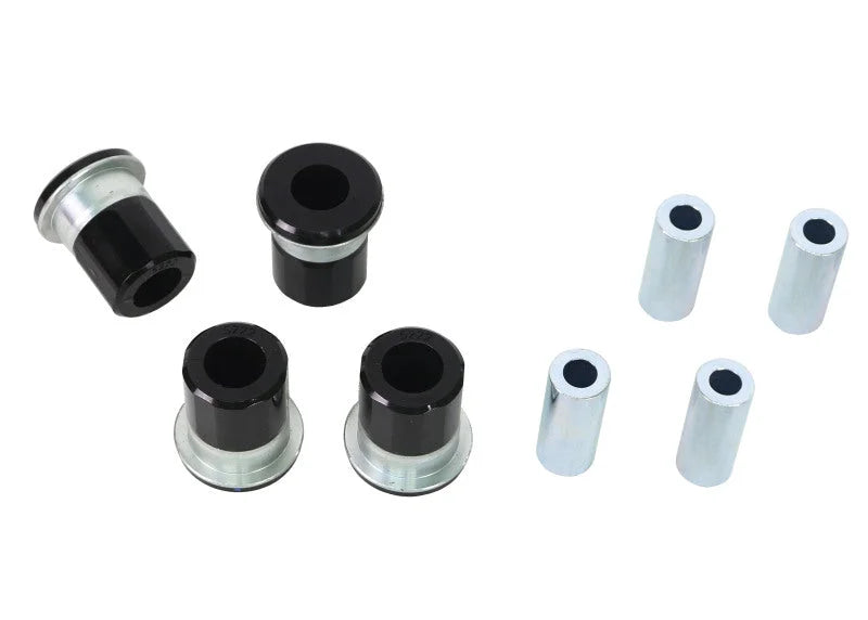 Whiteline 16-22 Mazda MX-5 Miata Front Control Arm - Upper Inner Bushing Kit - Side View