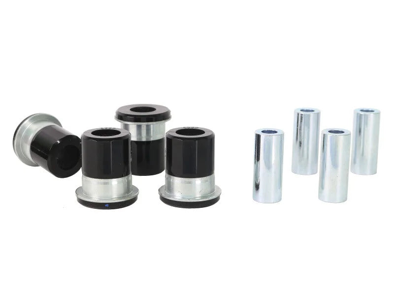 Whiteline 16-22 Mazda MX-5 Miata Front Control Arm - Upper Inner Bushing Kit - Detail View