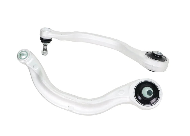 Whiteline 17+ Tesla Model 3 & Model Y Front Control Arm - Compliance Aft (Offset Bushing) - Side View