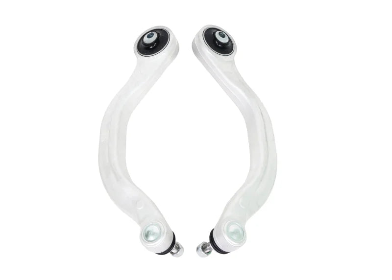 Whiteline 17+ Tesla Model 3 & Model Y Front Control Arm - Compliance Aft (Offset Bushing) - Back View