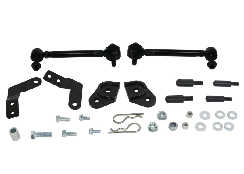 Whiteline 18-19 Jeep Wrangler Front Sway Bar Link Kit - Detail View