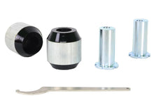 Load image into Gallery viewer, Whiteline 18-23 Kia Stinger Front Control Arm Lower Bushing Kit Double Offset - Detail View