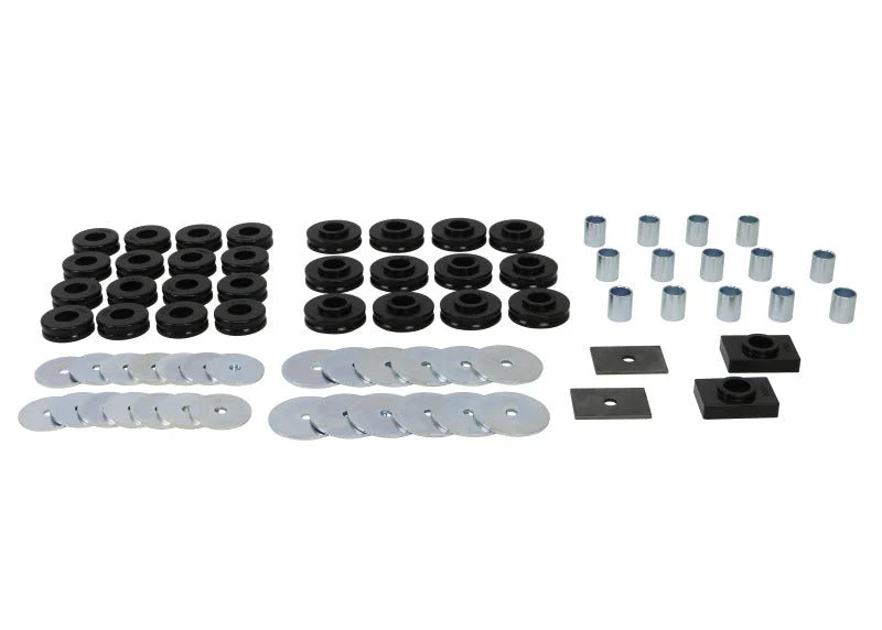 Whiteline 1955-1957 Chevrolet Bel Air Body Mount Bushing Set - Side View
