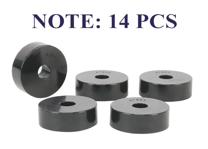 Whiteline 1959-1973 Jeep CJ5 Body Mount Bushing Set - Main Product View