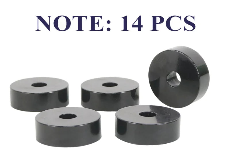 Whiteline 1959-1973 Jeep CJ5 Body Mount Bushing Set - Side View