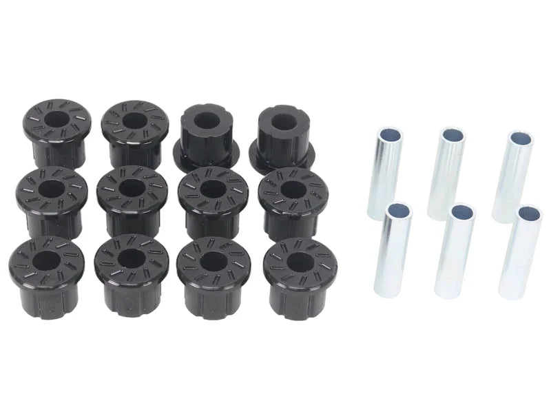 Whiteline 1967-1972 GMC K15/K1500 Pickup Leaf Spring - Bushing Kit - Side View