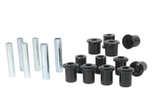 Load image into Gallery viewer, Whiteline 1971-1974 Chevrolet Blazer Front Leaf Spring Bushings - for use w/ Stock Springs - Main Product View