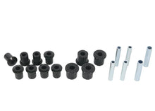 Load image into Gallery viewer, Whiteline 1971-1974 Chevrolet Blazer Front Leaf Spring Bushings - for use w/ Stock Springs - Side View