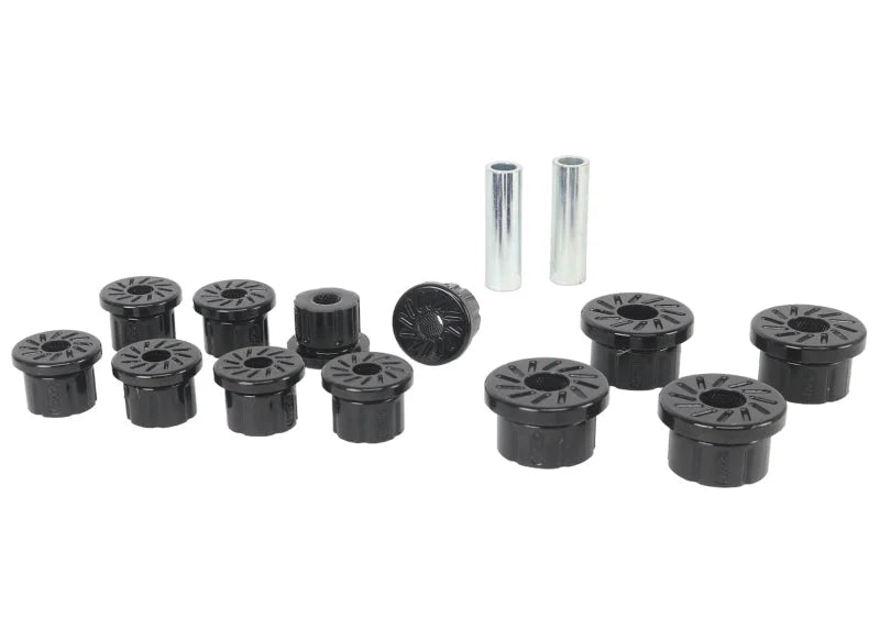 Whiteline 1986-1995 Suzuki Samurai Front Leaf Spring Eye And Shackle Bushings - Main Product View