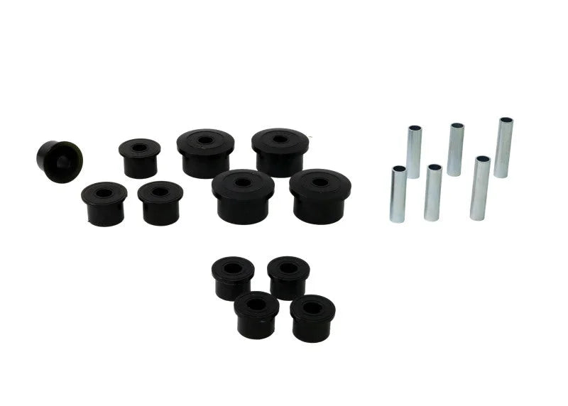 Whiteline 1986-1999 Jeep Cherokee Spring - Eye Front/Rear And Shackle Bushing - Side View