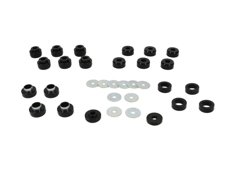 Whiteline 1987-1995 Jeep Wrangler Body Mount Bushing Set - Side View