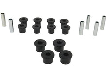 Load image into Gallery viewer, Whiteline 1987-1995 Jeep Wrangler Spring - Eye Front/Rear And Shackle Bushing - Side View