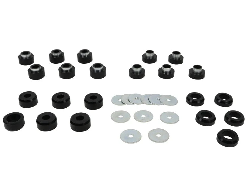 Whiteline 1997-2006 Jeep Wrangler Body Mount Bushing Set - Side View