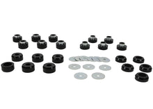 Load image into Gallery viewer, Whiteline 1997-2006 Jeep Wrangler Body Mount Bushing Set - Detail View