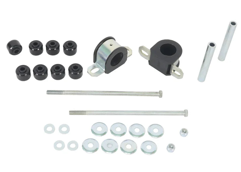 Whiteline 1999-2004 Chevrolet Silverado 1500 Sway Bar Mount & Endlink Bushing Kit - 36mm - Side View