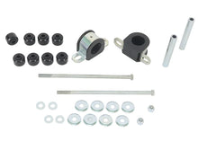 Load image into Gallery viewer, Whiteline 1999-2004 Chevrolet Silverado 1500 Sway Bar Mount &amp; Endlink Bushing Kit - 36mm - Side View