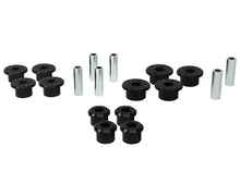 Load image into Gallery viewer, Whiteline 1999-2018 Chevrolet Silverado 1500 Spring - Eye Front/Rear And Shackle Bushing - Side View