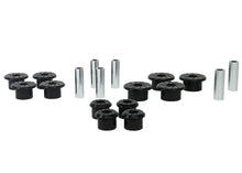 Load image into Gallery viewer, Whiteline 1999-2018 Chevrolet Silverado 1500 Spring - Eye Front/Rear And Shackle Bushing - Detail View