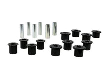 Load image into Gallery viewer, Whiteline 1999 Ford F-250 Spring - Eye Front/Rear And Shackle Bushing - Main Product View