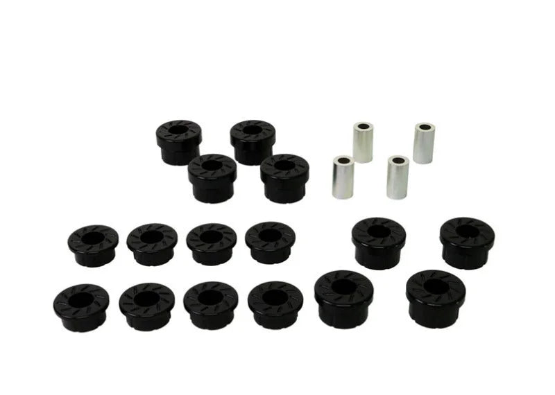Whiteline 2002-2006 Acura RSX Rear Lower Inner and Outer Bushing Kit - Installation View