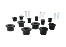 Load image into Gallery viewer, Whiteline 2003-2009 Dodge Ram 2500 Spring - Eye Front/Rear And Shackle Bushing - Main Product View