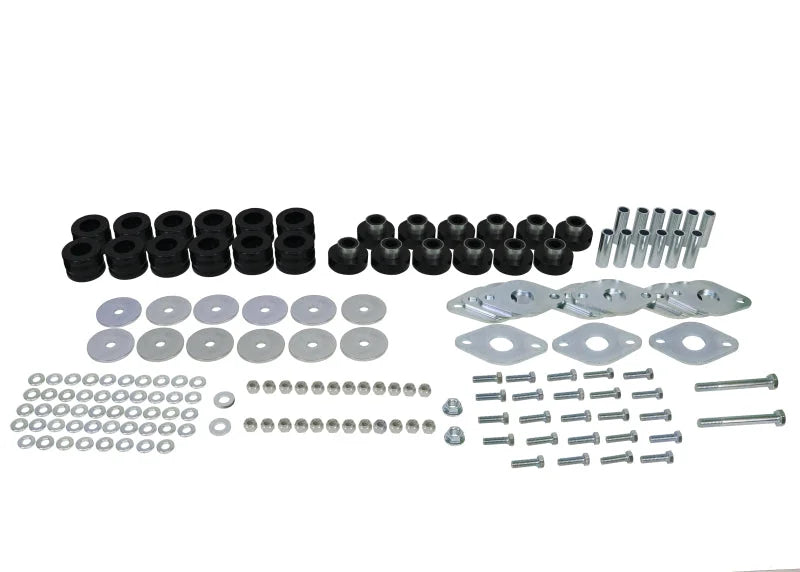 Whiteline 2007-2014 Jeep Wrangler Body Mount Bushing Set - Main Product View