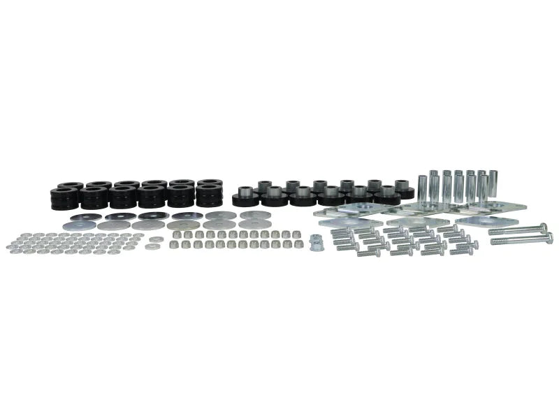 Whiteline 2007-2014 Jeep Wrangler Body Mount Bushing Set - Side View