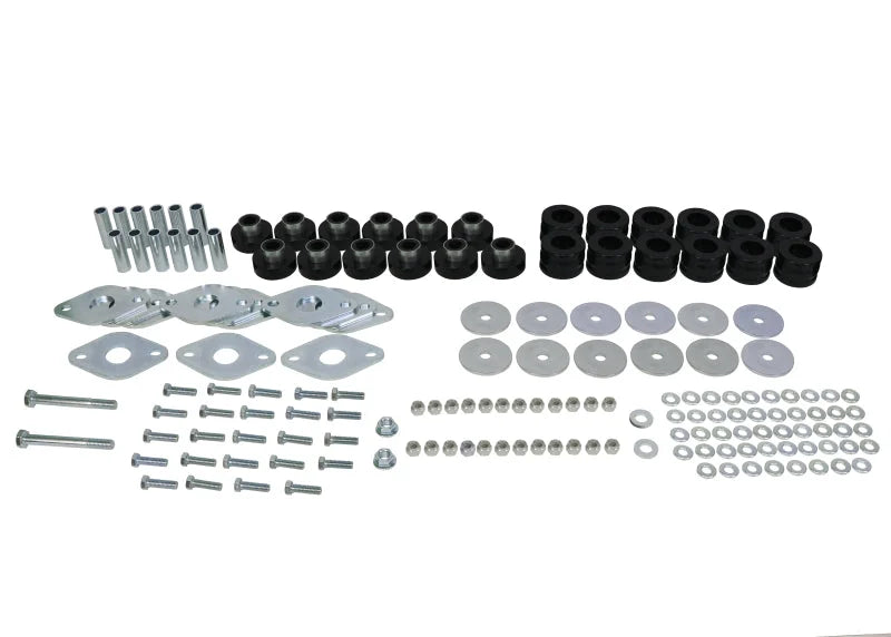 Whiteline 2007-2014 Jeep Wrangler Body Mount Bushing Set - Detail View