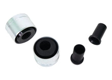 Load image into Gallery viewer, Whiteline 2009+ Nissan 370Z / Z Lower Control Arm - Inner Rear Bushing Kit (Double Offset) - Side View