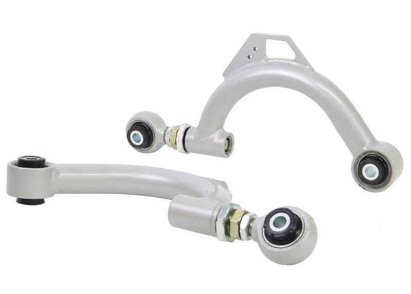 Whiteline 2015+ Honda Civic Rear Upper Camber Arm Adjustable - Pair - Main Product View
