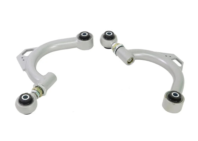 Whiteline 2015+ Honda Civic Rear Upper Camber Arm Adjustable - Pair - Side View
