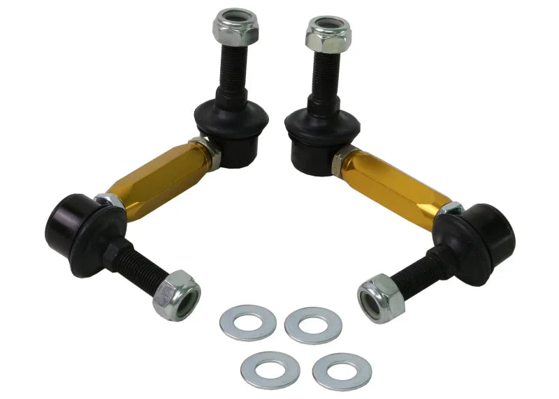 Whiteline 2016+ Ford Focus RS MK3 Rear Sway Bar Link Assembly - Side View