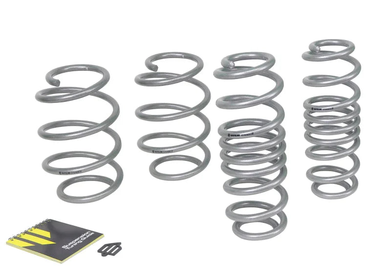 Whiteline 2022+ Volkswagen Golf GTI Front & Rear Lowered Coil Springs - Main Product View
