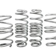 Load image into Gallery viewer, Whiteline 2022+ Volkswagen Golf R Front &amp; Rear Lowered Coil Springs - Side View