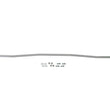 Load image into Gallery viewer, Whiteline 3/11+ Hyundai Veloster FS (Inc Turbo) Rear 18mm Heavy Duty Fixed Swaybar - Side View