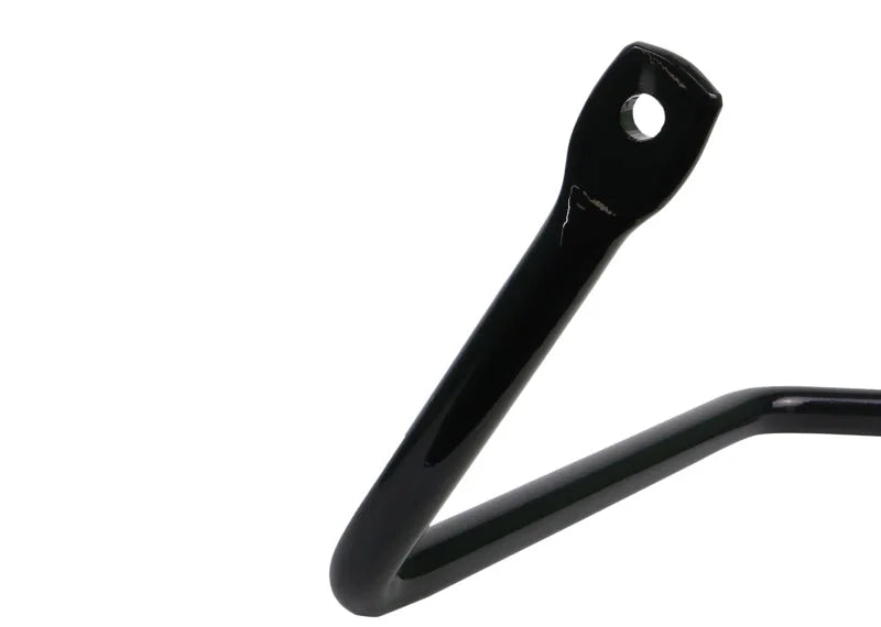 Whiteline 5/95-03 Infiniti QX4 / 5/95-99 Nissan Pathfinder Rear 18mm Heavy Duty Fixed Swaybar - Side View