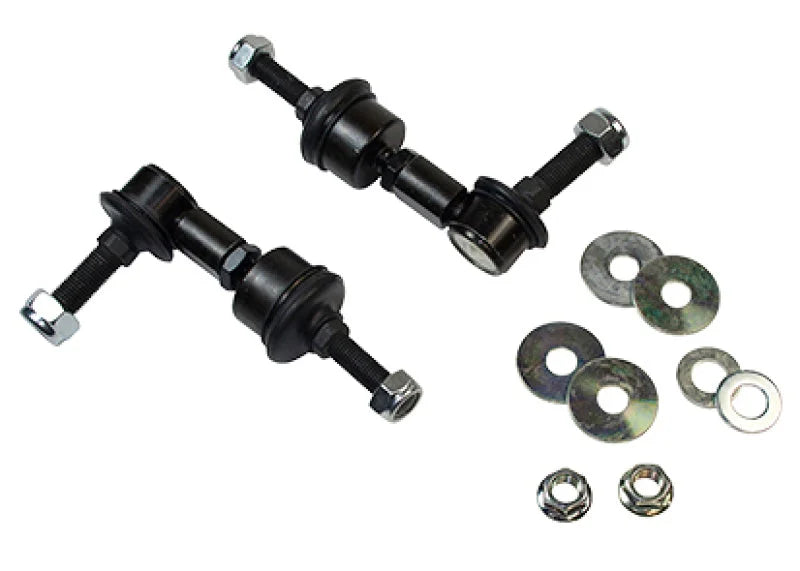 Whiteline 7/2006-12/2009 1/2010+ Mazda Speed3 Rear 12mm Ball Stud Adj X HD Sway Bar Link Assembly - Side View