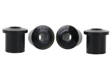 Load image into Gallery viewer, Whiteline 79-88 Toyota Pickup Front Leaf Spring Shackle Bushing Kit - Detail View
