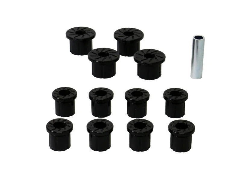 Whiteline 84-89 Toyota 4Runner/Pickup Rear Leaf Spring Shackle Bushing Kit - Side View