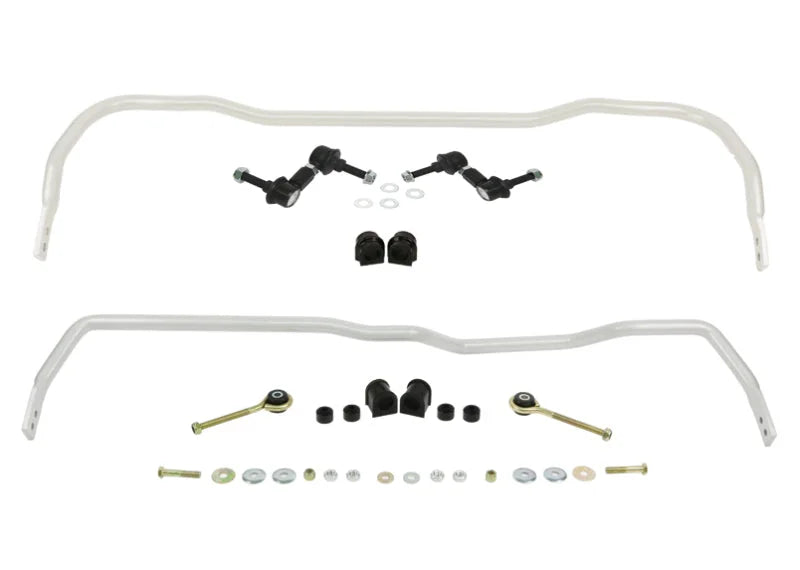 Whiteline 89-93 Nissan Skyline R32 GT-R  Front and Rear Swaybar Kit - Side View