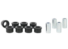 Load image into Gallery viewer, Whiteline 89-94 Nissan 240SX S13 / 90-96 Nissan 300zx Z32 Rear Lower Inner Control Arm Bushing Kit - Installation View
