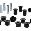 Load image into Gallery viewer, Whiteline 89-95 Toyota Pickup / 01-04 Toyota Tacoma Rear Leaf Spring Shackle Bushing Kit - Main Product View