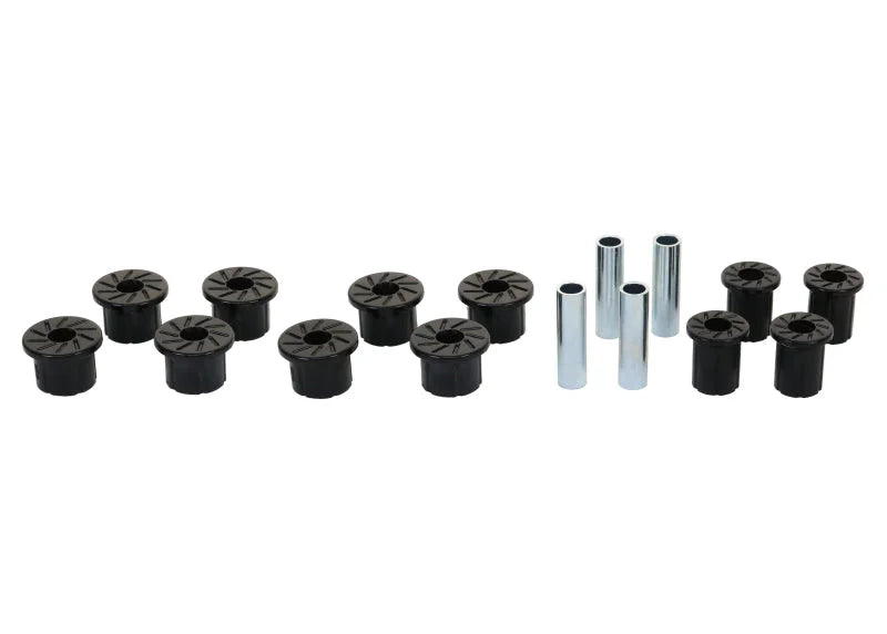 Whiteline 89-95 Toyota Pickup / 01-04 Toyota Tacoma Rear Leaf Spring Shackle Bushing Kit - Side View