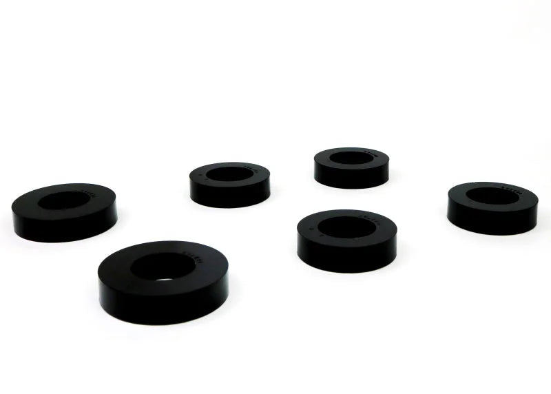 Whiteline 89-98 Nissan 240SX S13 & S14 / 90-96 Nissan 300zx Z32 Rear Sub-frame align & lock kit - Side View