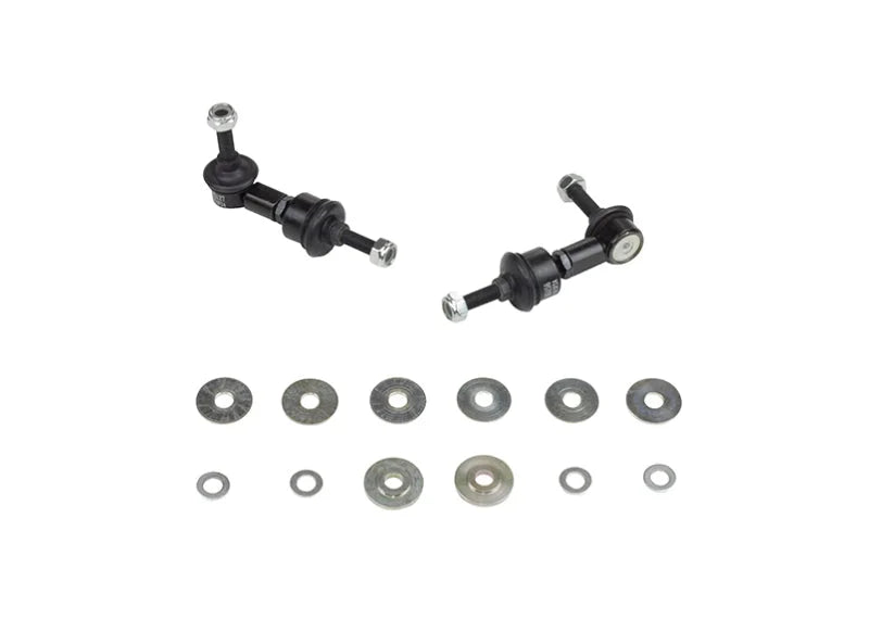 Whiteline 89-98 Nissan 240SX S13 & S14 Front Swaybar link kit-adjustable ball end links - Side View