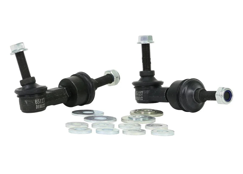 Whiteline 89-98 Nissan 240SX S13 & S14 Front Swaybar link kit-adjustable ball end links - Installation View