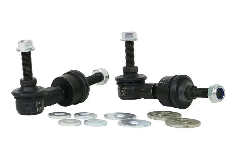Whiteline 89-98 Nissan 240SX S13 & S14 Rear Swaybar link kit-adjustable ball end links - Detail View