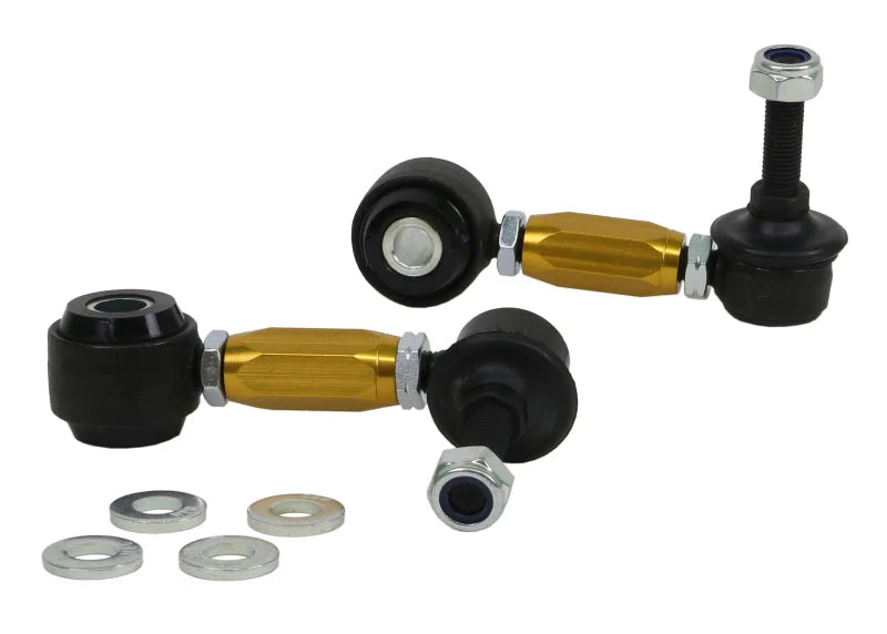 Whiteline 90-97 Mazda Miata Adjustable Front Sway Bar Links - Main Product View